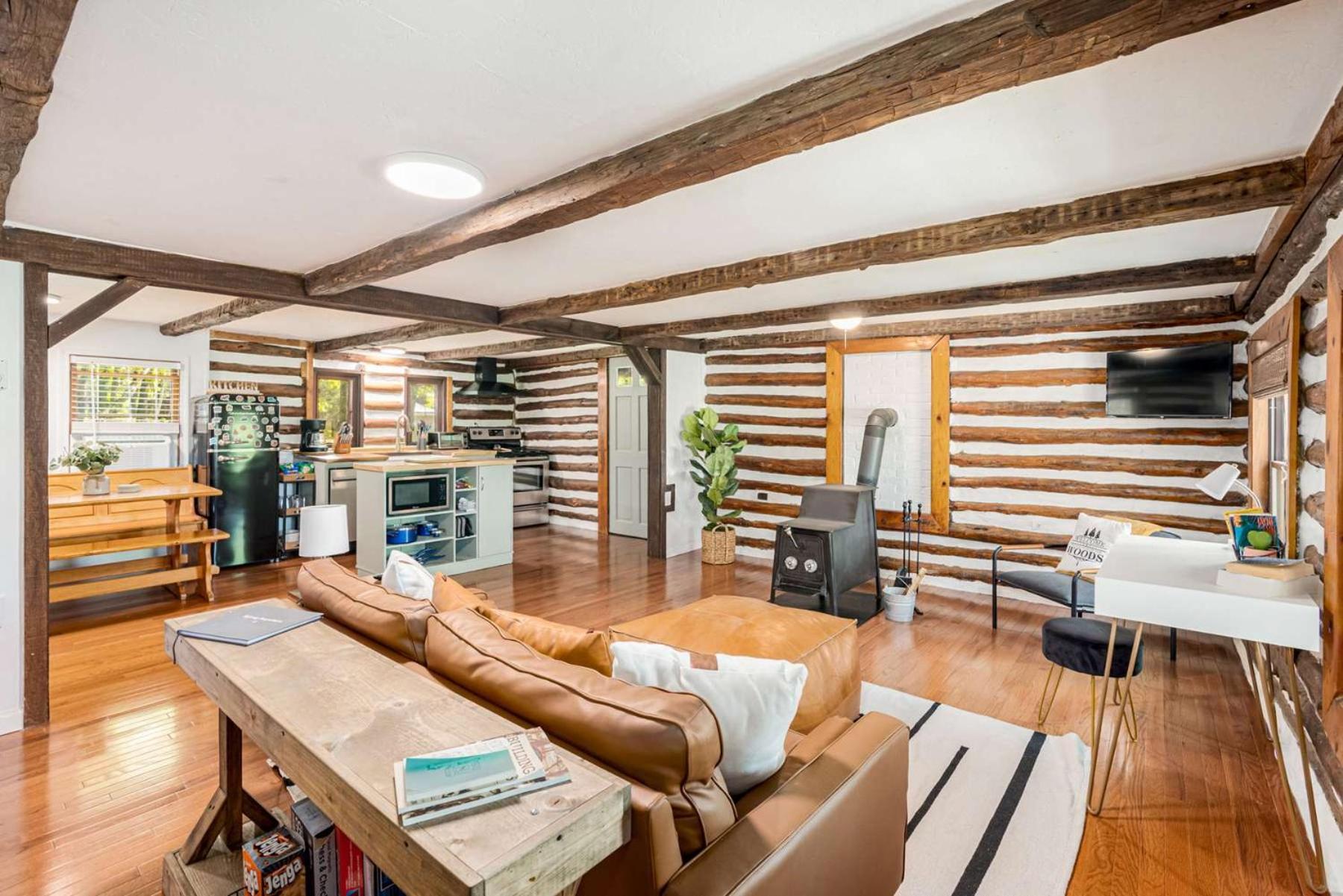 Modernized Log Cabin W Hot Tub Fire Pit & Views Berkeley Springs Dış mekan fotoğraf